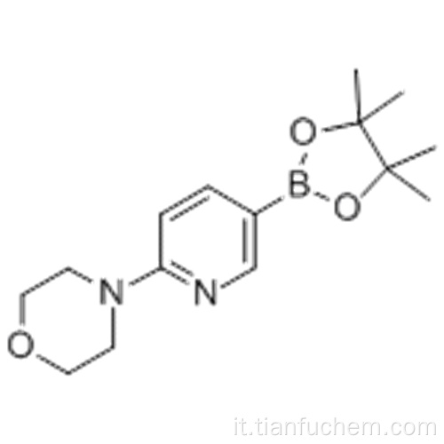 Morfolina, 4- [5- (4,4,5,5-tetrametil-1,3,2-diossaborolan-2-il) -2-piridinile] CAS 485799-04-0
